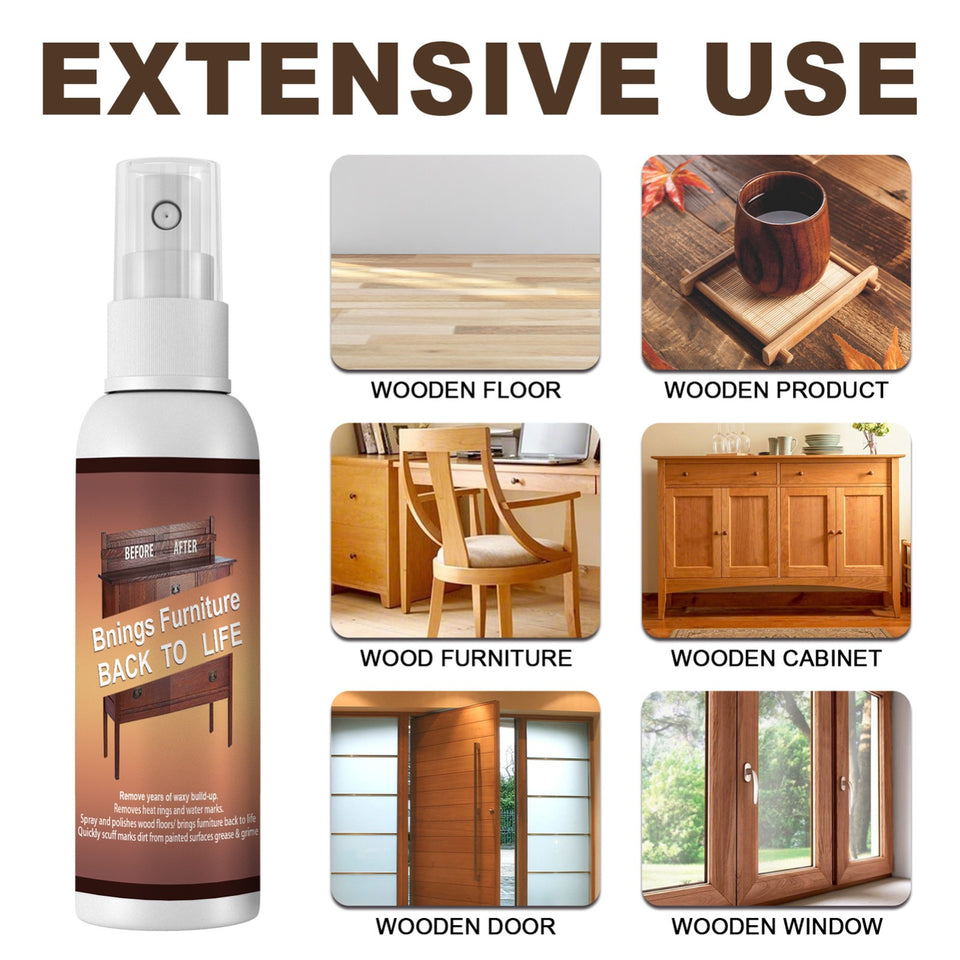 Natural Micro-molecular Spray – Multipurpose Beeswax Furniture Polish Spray 250ML .