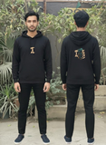 Urban Edge "WIN" Performance Tracksuit – Men’s Premium Heavyweight Fleece Hoodie Set with New York Signature Graphics.