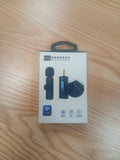 K35 Wireless Microphone – High-Quality 2.4GHz Lapel Mic Set with 3.5mm Receiver for Mobile Phones, Cameras, Speakers & Vlogging - double