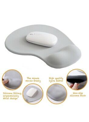 Premium Ergonomic Gaming Mouse Pad with Wrist Support – Non-Slip Base & Comfortable Memory Foam Design (Random Color)