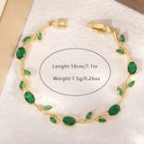 Tulip Bracelet – Premium Quality Stainless Steel Elegant Bracelet for Women l White ~ Without Box | Golden Base