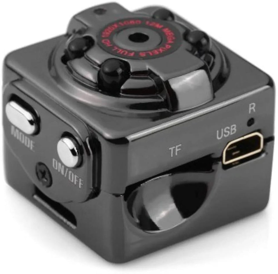SQ8 Mini Hidden DV Camera 1080P Full HD Spy Camera & Car DVR - Electronic Product Designed For Recording And Daily Video Routine ~ Rechargeable