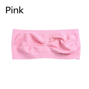 Girls New Style Seamless Strapless Bra Free Size - Designed For Wear Daily Undergarment Routine
