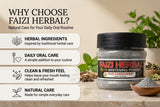 Faizi Herbal Teeth Whitening Powder – Herbal Oral Care Powder