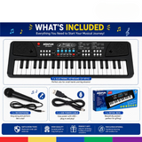 Bigfun 37-Key Electronic Keyboard Piano – Musical Learning Toy.