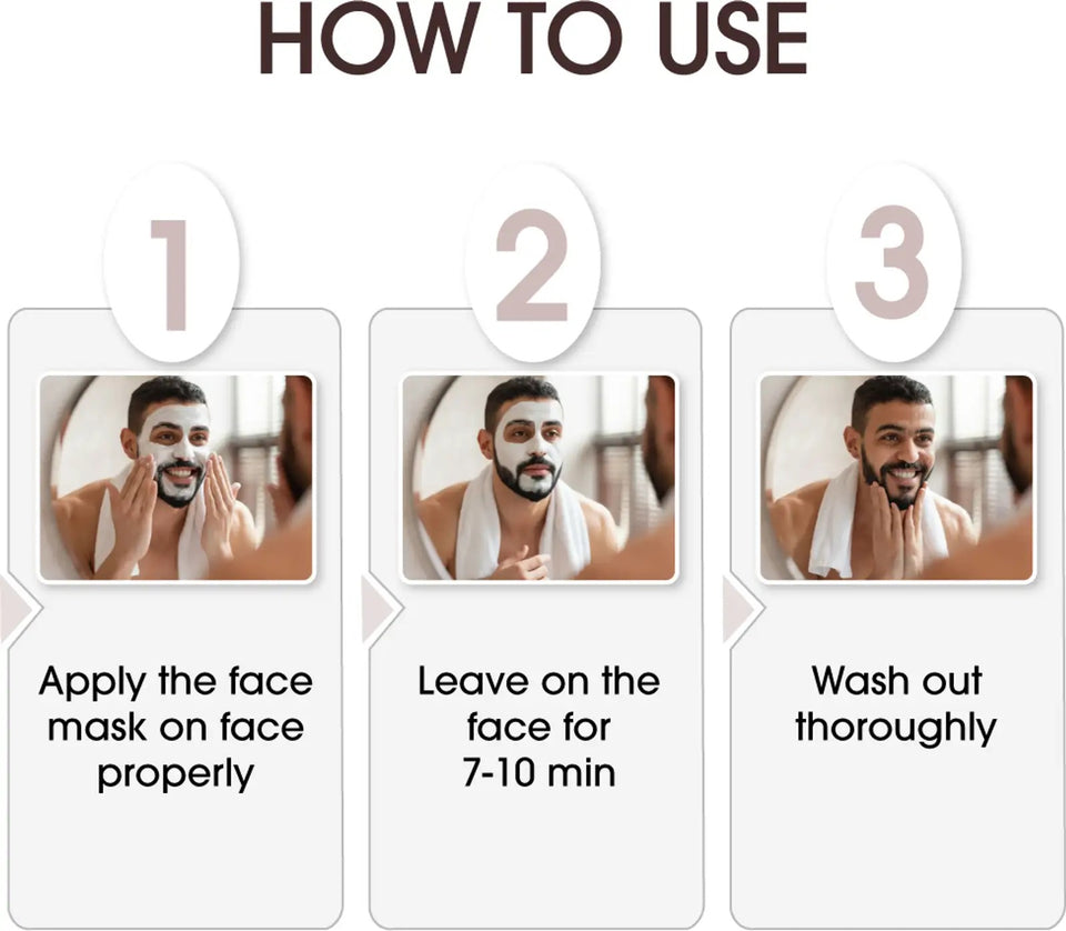 Niconi Men Enzyme De Tan Pack - Skincare Product Designed For Skincare And Daily Care Routine - 100ml