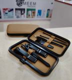 7-Piece Manicure & Pedicure Nail Care Grooming Kit - Premium Quality