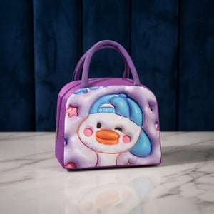 Cute Cartoon Duck Thermal Insulated Lunch Bag.
