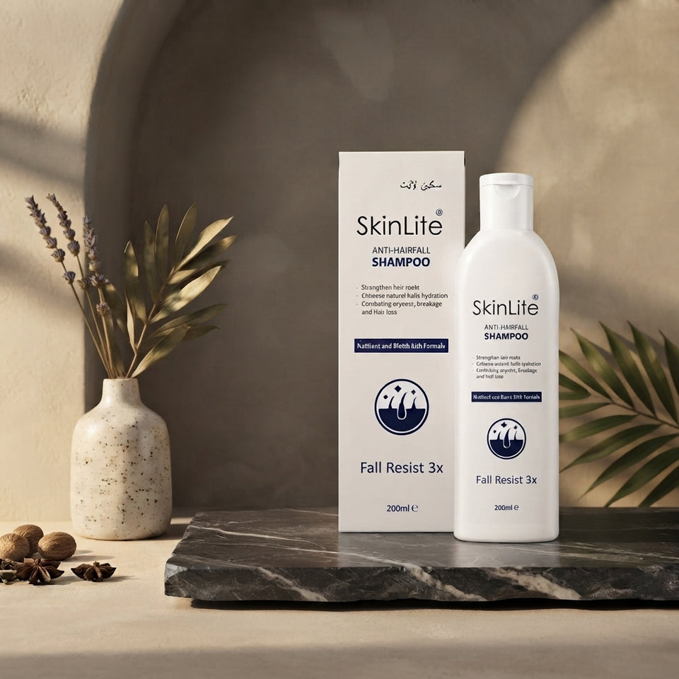 SkinLite Anti Hairfall Shampoo 200ml Nutrient And Biotin Rich Formula Strengthens Roots Reduces Hair Loss Promotes Healthy Thick Hair