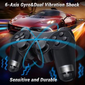 Sony PS3/PS4/PS5 DualShock Wireless Gaming Controller – Ultimate Gamepad with Powerful Vibration.