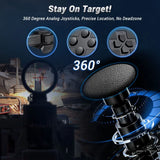 Sony PS3/PS4/PS5 DualShock Wireless Gaming Controller – Ultimate Gamepad with Powerful Vibration.