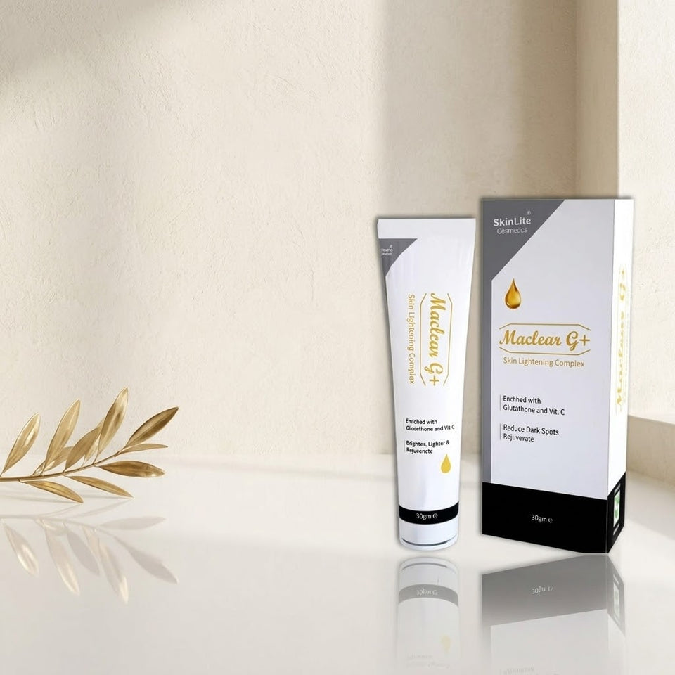 Maclear G Plus Skin Lightening Complex Advanced Brightening Formula Reduces Dark Spots Restores Natural Glow Healthy Radiant Skin |30g