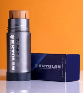 2 In 1 Flicka Plus Kryolan TV Paint Stick - Beauty Accessory Designed For Makeup Application And Daily Cosmetic Routine.