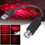 Mini LED Car Roof Star Night Light Projector – Magical Galaxy Ambient Lighting for Car Interior, USB Powered Decorative Starry Sky Lamp