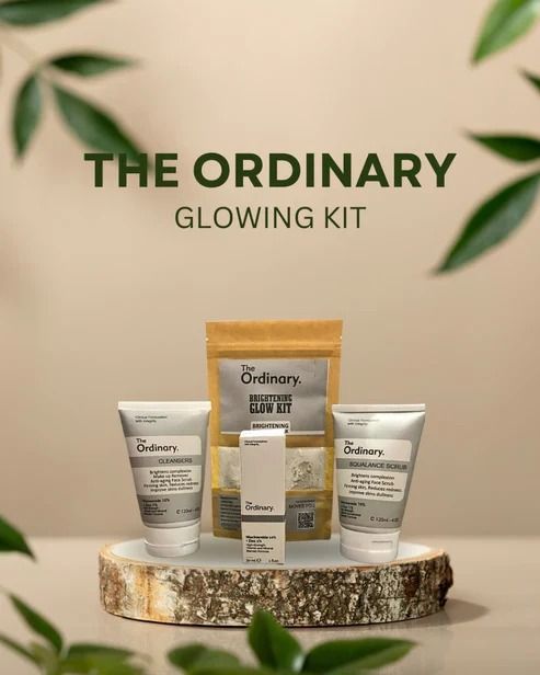 The Ordinary Face and Hand Brightening Glow Kit.