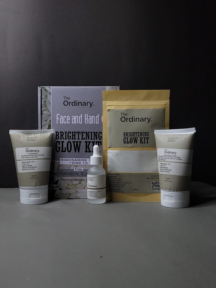 The Ordinary Face and Hand Brightening Glow Kit.