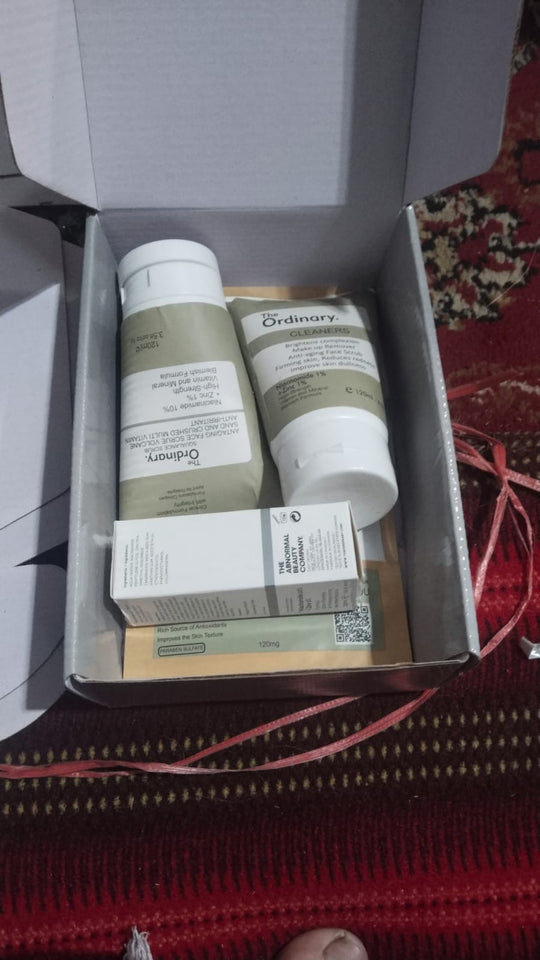 The Ordinary Face and Hand Brightening Glow Kit.