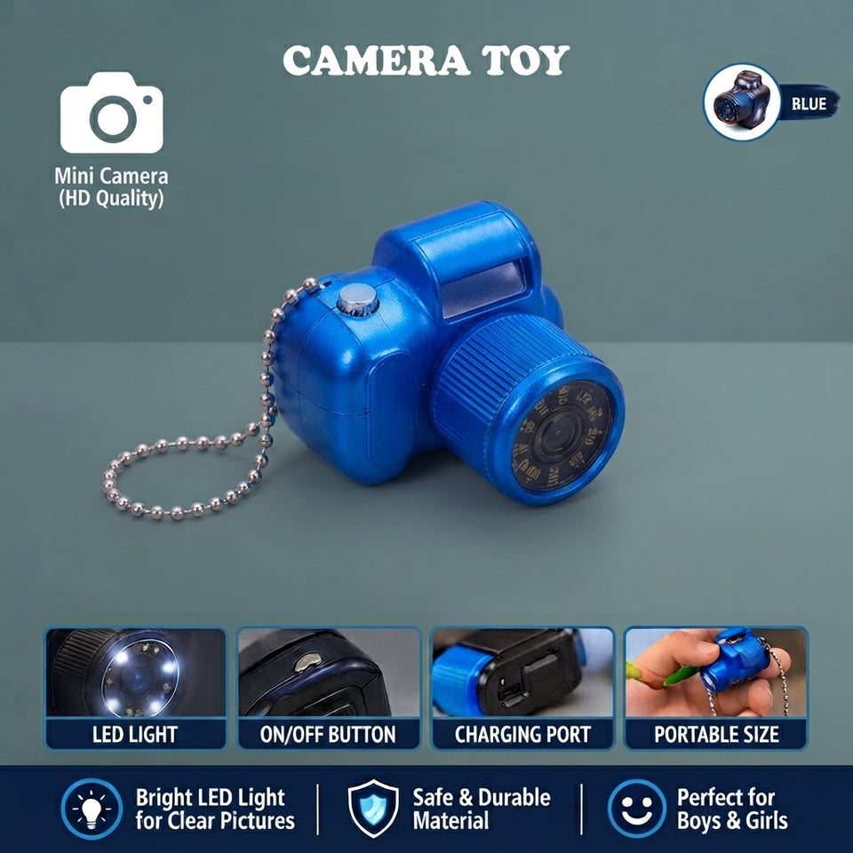 Mini Camera Toy With LED Light.