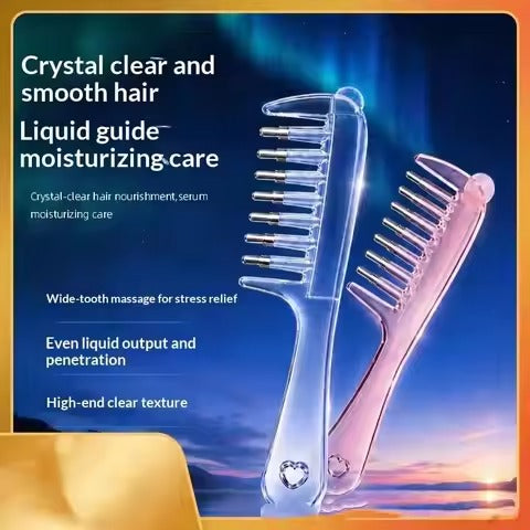 Scalp Massage & Relaxing Comb with Rolling Balls – Gentle Head Massager Comb for Scalp Massage, Hair Care & Relaxation (Random Color)