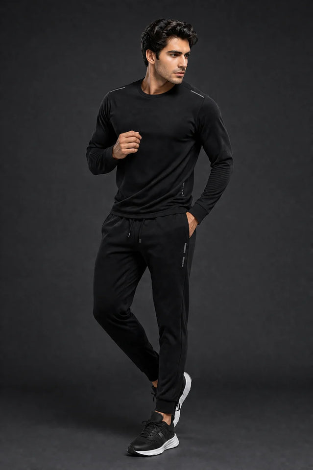 Core Plus Tracksuit Black