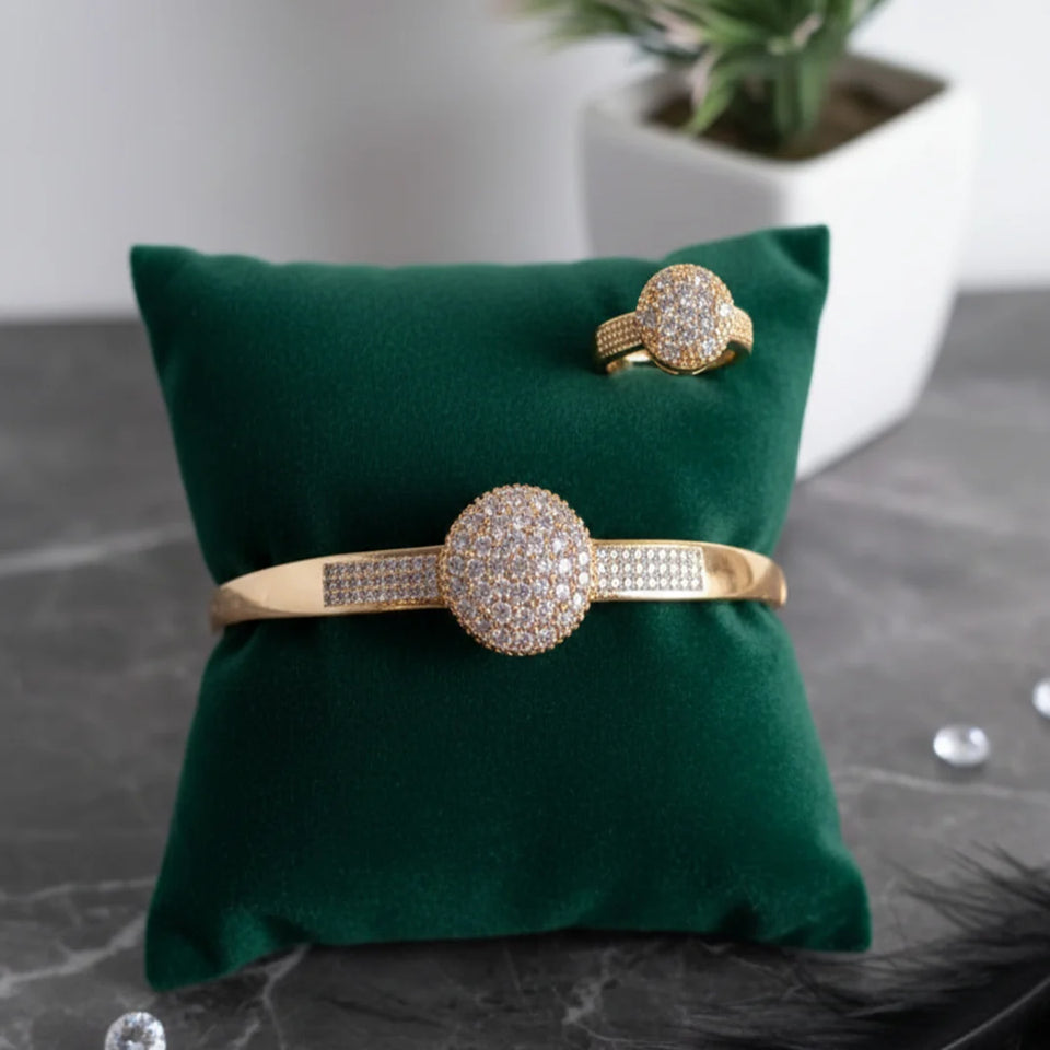 Stellar Dome Bangle & Ring Combo.