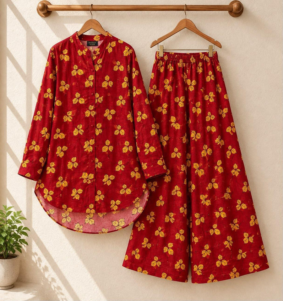 Improted western style 2 Pcs Cord’s Sets By WANIYA NOOR