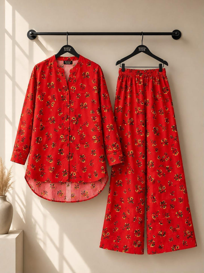 Improted western style 2 Pcs Cord’s Sets By WANIYA NOOR