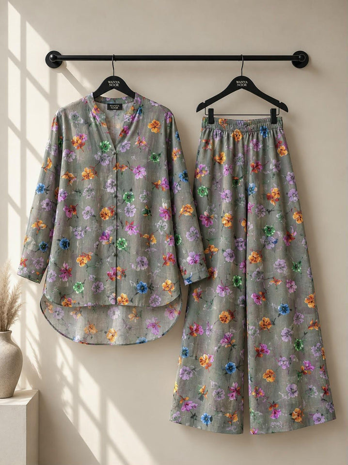 Improted western style 2 Pcs Cord’s Sets By WANIYA NOOR