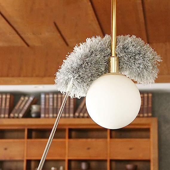 Extendable Telescope Microfiber Duster Long Handle For Cleaning Dust, Dirt And Stains Fan duster.